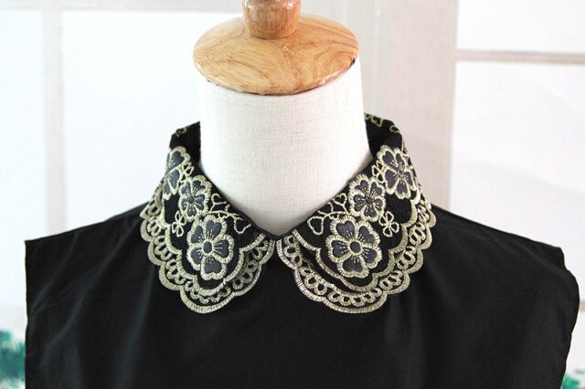 Lace Retro Vintage Faux Shirt Collar