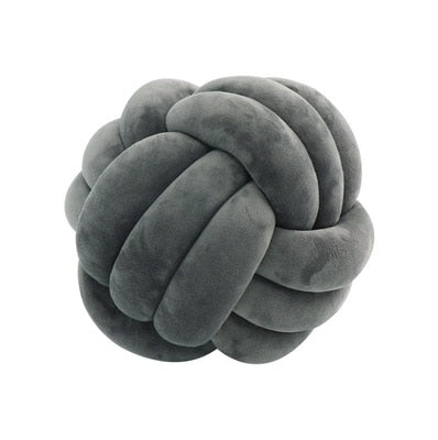 Knotted Ball Throw Pillow