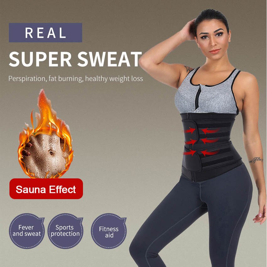 Neoprene Sauna Waist Trainer Body Shaper