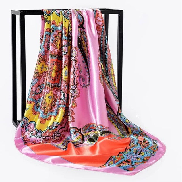 Colorful Silk Scarf