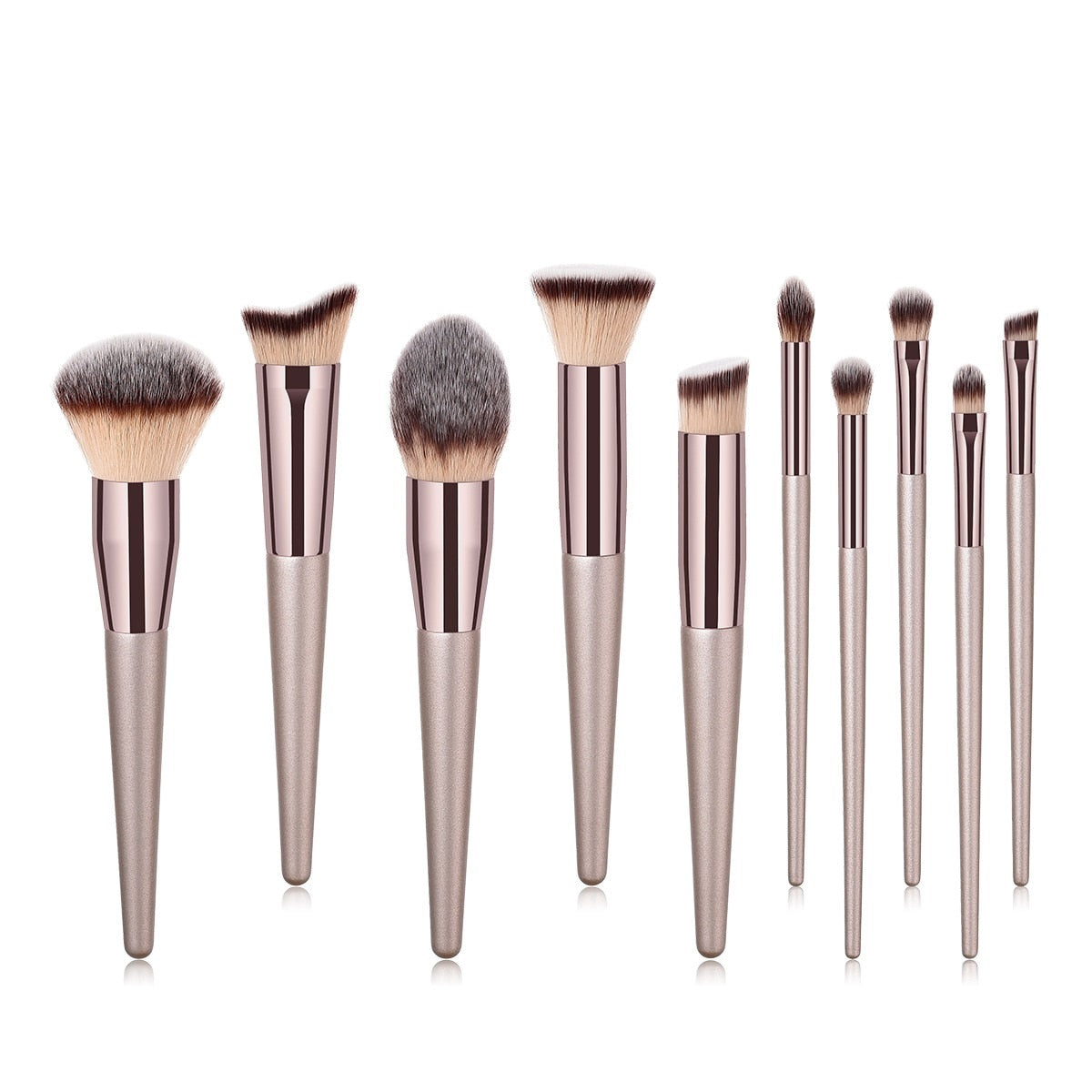 10Pcs/Set High Quality Pro Makeup Brush Kit