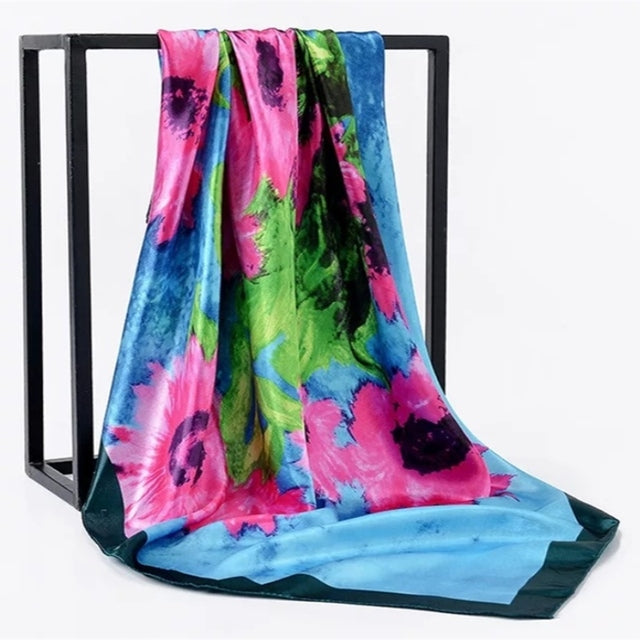 Colorful Silk Scarf