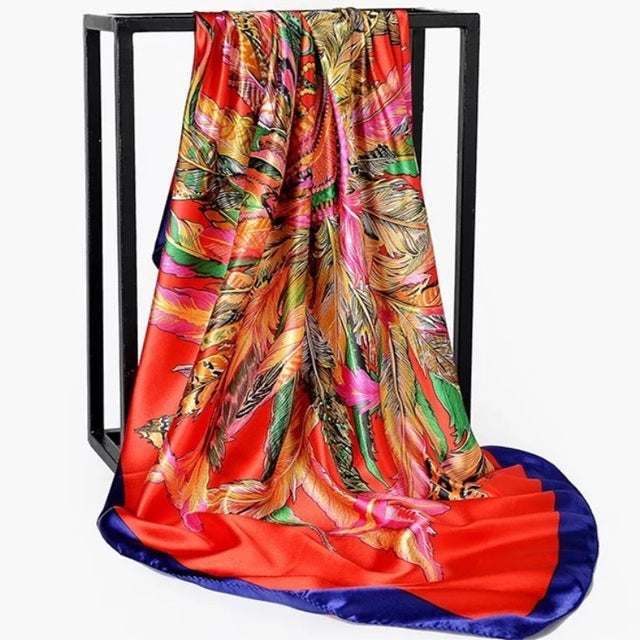 Colorful Silk Scarf