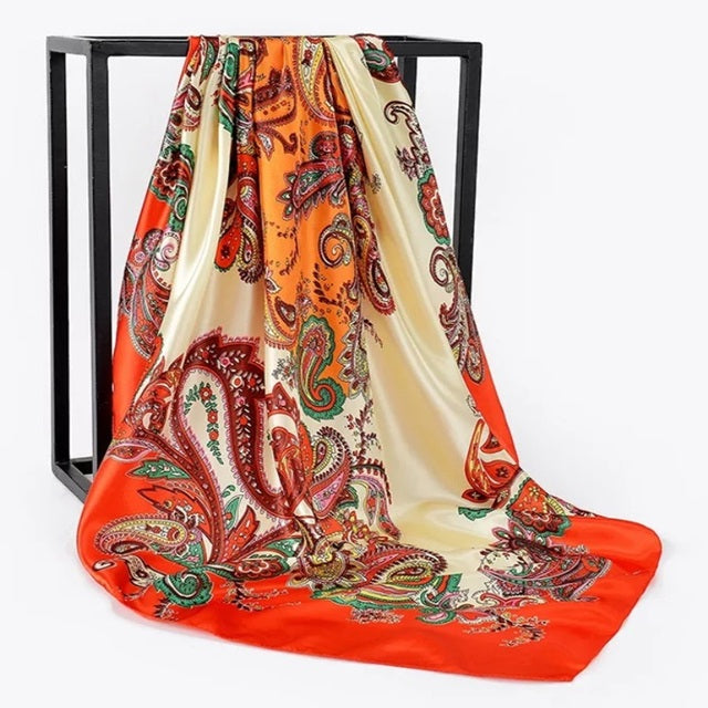 Colorful Silk Scarf