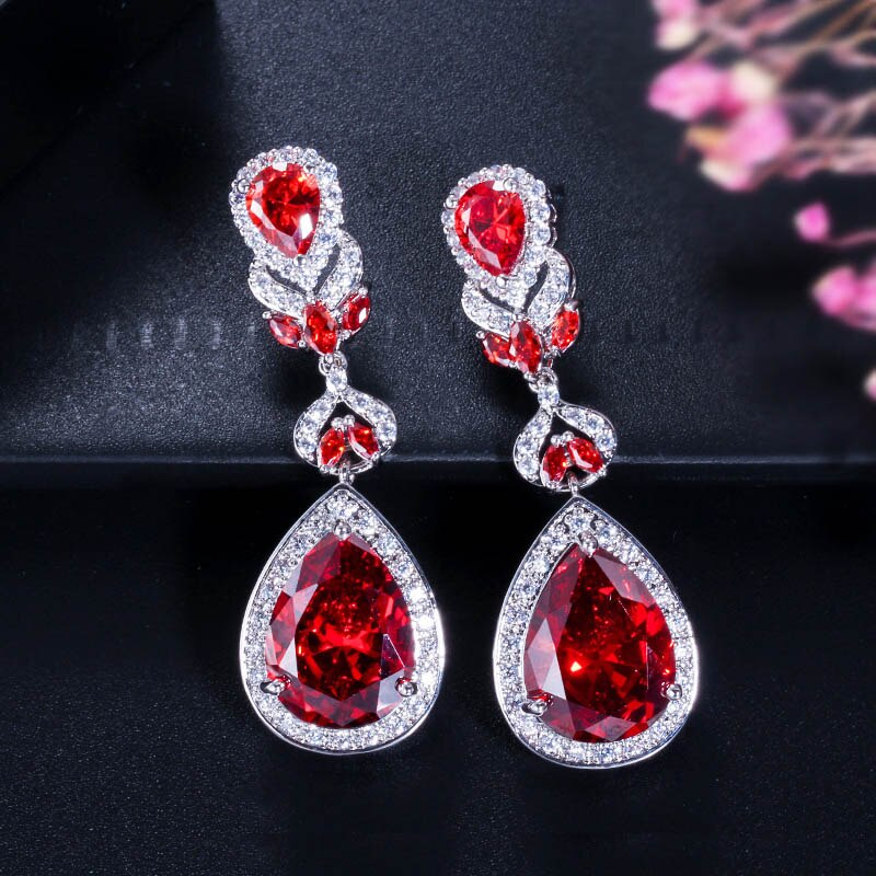 Crystal Long Earrings