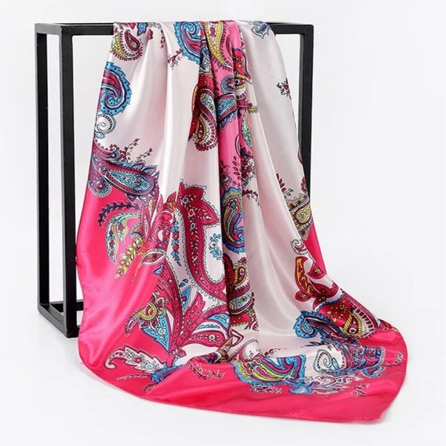 Colorful Silk Scarf
