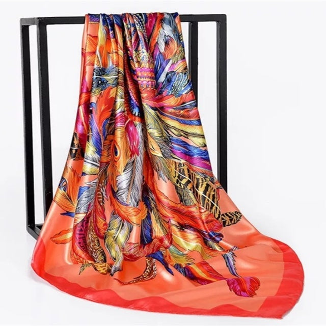 Colorful Silk Scarf