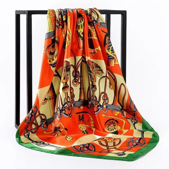 Colorful Silk Scarf