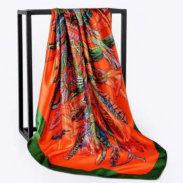 Colorful Silk Scarf