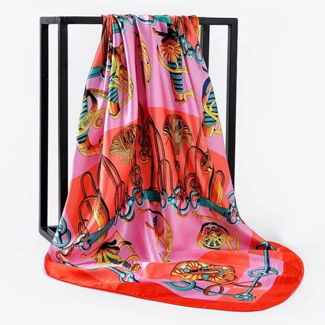 Colorful Silk Scarf