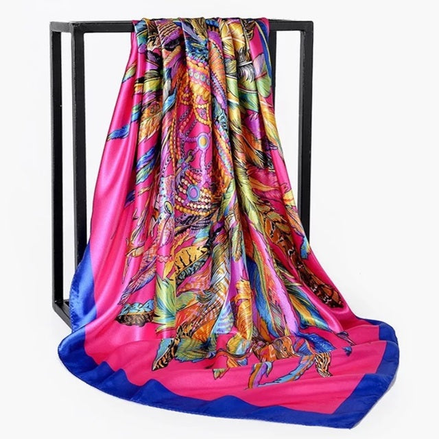 Colorful Silk Scarf