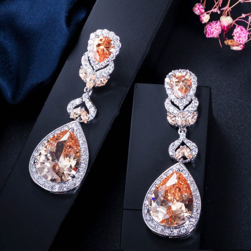 Crystal Long Earrings