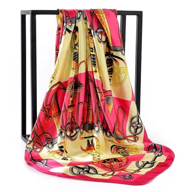 Colorful Silk Scarf
