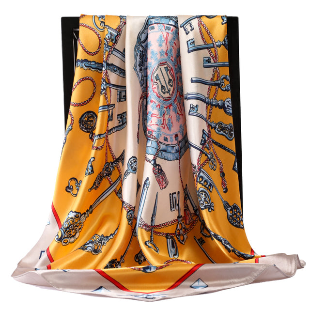 Colorful Silk Scarf