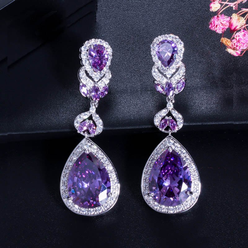 Crystal Long Earrings