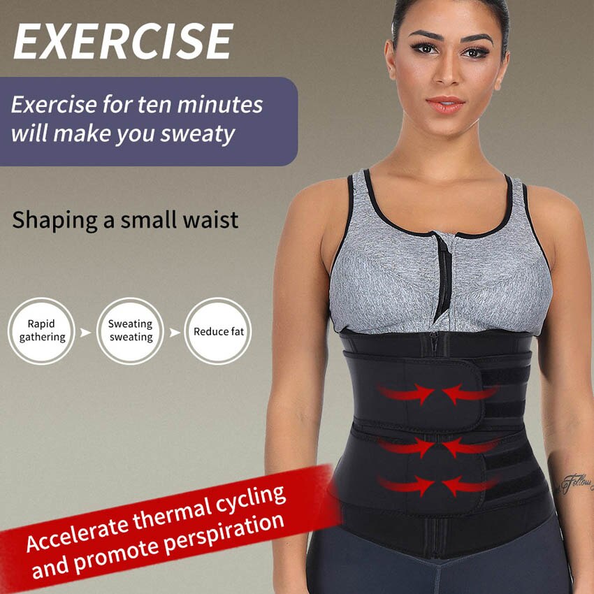 Neoprene Sauna Waist Trainer Body Shaper