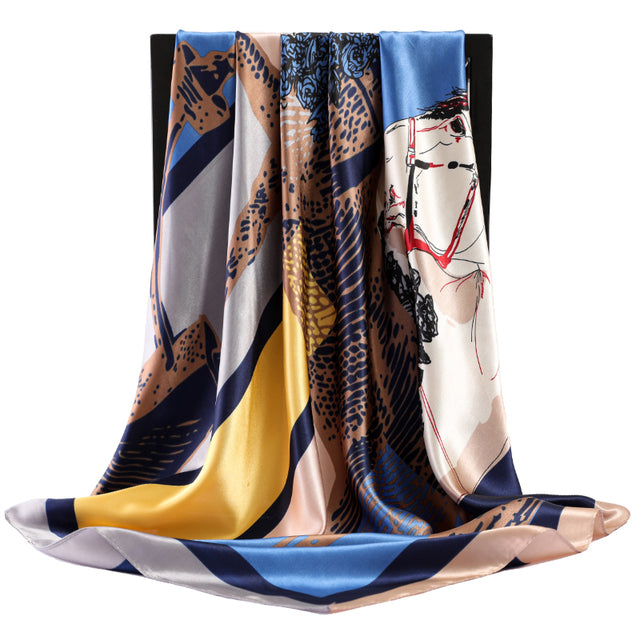 Colorful Silk Scarf