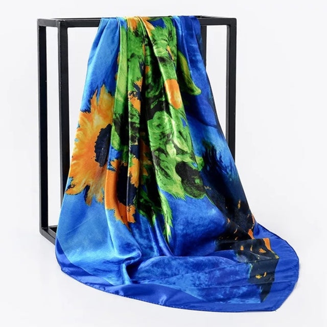 Colorful Silk Scarf