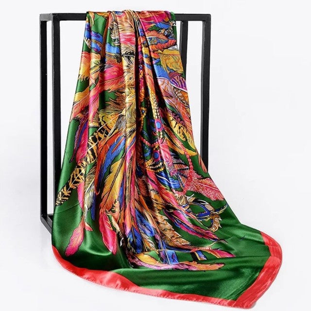 Colorful Silk Scarf