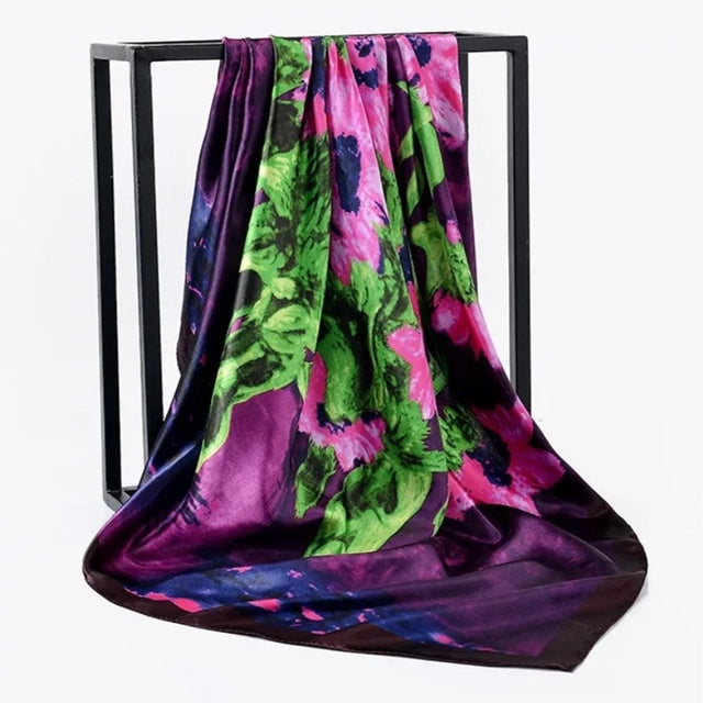 Colorful Silk Scarf