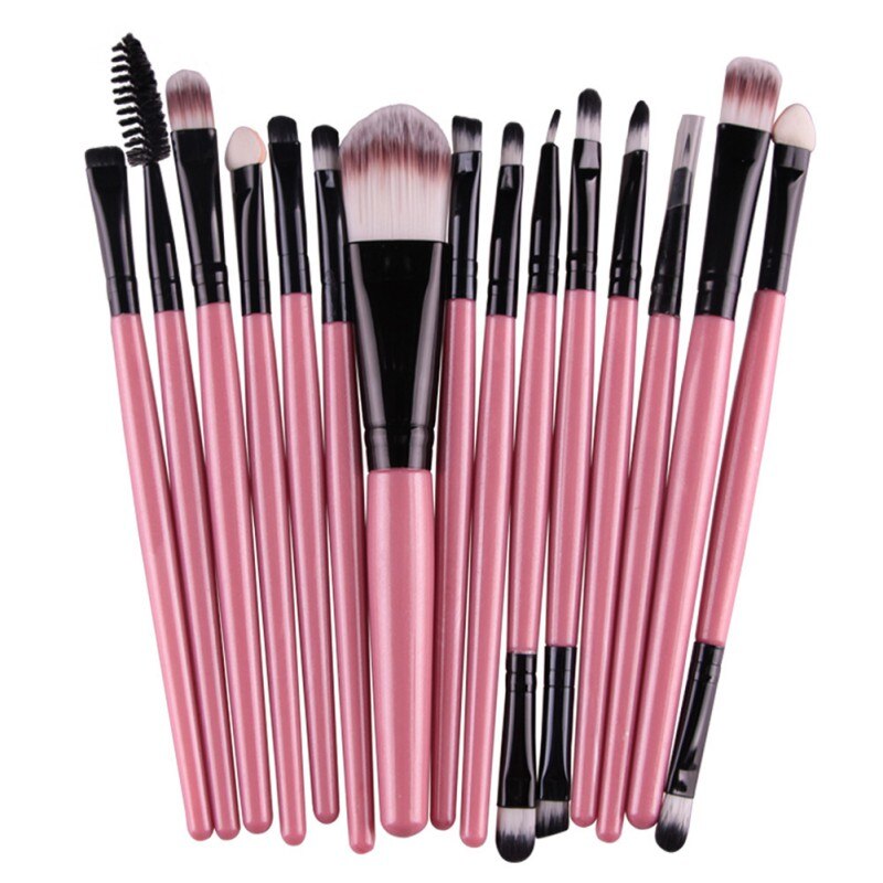 15 Pcs Cosmetic Makeup Brush