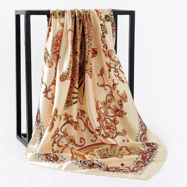 Colorful Silk Scarf