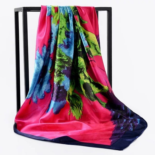 Colorful Silk Scarf