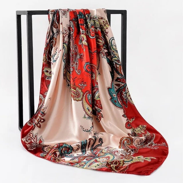 Colorful Silk Scarf