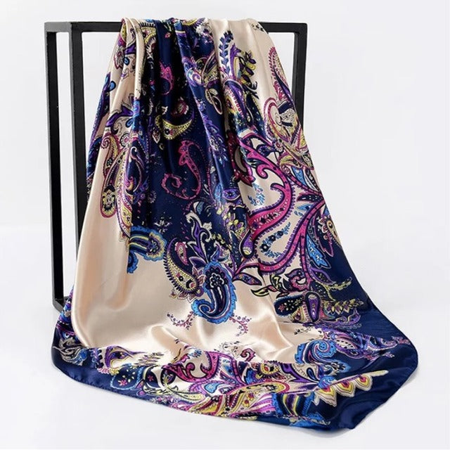 Colorful Silk Scarf